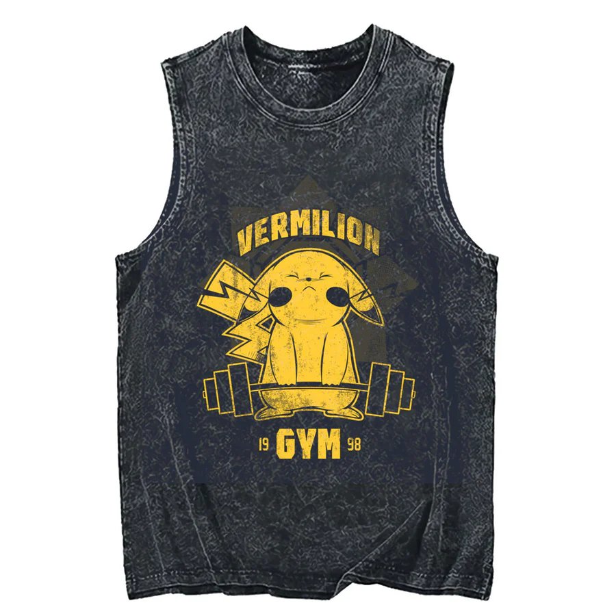 Tank Top Muscle - Canotta Oversize in Cotone Stile Streetwear