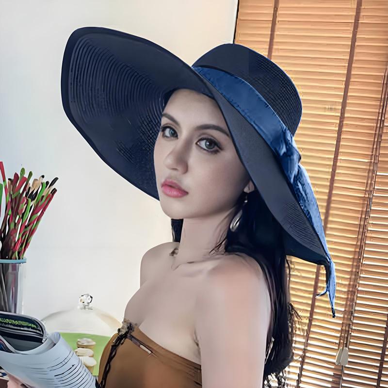 Nuovo Cappello da Donna Pieghe - Bucket Hat Straw recensione e prezzo